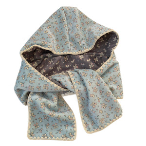 Cute Bunny Double Sided Hat And Scarf Women Autumn Winter Hooded Neck Warmer Keep Warm Balaclava Hat - Product Image 5