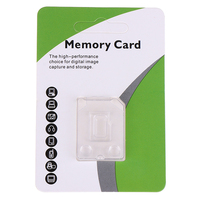 Großhandel Günstiger Preis Blister karte Bulk Protector Holder Paket für SD TF Speicher karte Lagerung Color Box Verpackung