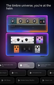 LAVA STUDIO Altavoz Inteligente <span class=keywords><strong>para</strong></span> <span class=keywords><strong>Guitarra</strong></span> Eléctrica y Acústica, Pedal de Efectos, <span class=keywords><strong>Amplificador</strong></span> - Product Image 3