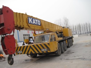 משאית מנוף KATO משומשת, מנוף שטח, מיובאת מסין, מיוצאת לכל העולם במחיר זול יותר, משופצת, עם אחריות לשנה. - Product Image 3