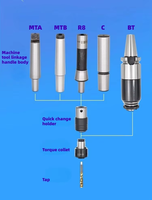 Adaptateur de mandrin de taraudage GT12 GT24 B12B16B18 JT6, manchon de couplage, tête de conversion de mandrin de taraudage CNC