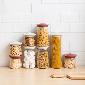 Storage Container Food Food Pinmoo Storage Container 500ml Airtight Plastic Kitchen Food Lock Storage Container Set