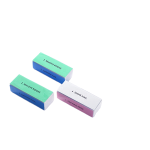 Lima de Uñas Rectangular de EVA para Manicura y Pedicura, 4 Lados, Grano 180, Bloque Pulidor de Uñas para Salón - Product Image 1