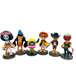 <span class=keywords><strong>Mini</strong></span> figura Set Anime Action <span class=keywords><strong>Figure</strong></span> uno pezzi scimmia D. Luffy Roronoa Zoro Action <span class=keywords><strong>Figure</strong></span> 6 pz/set venduto in Set - Product Image 5