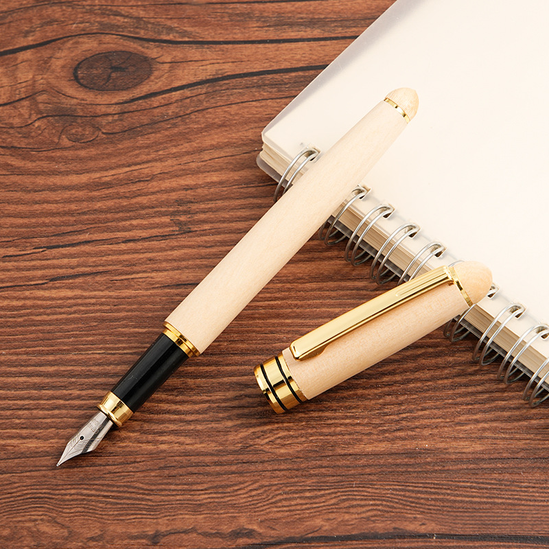 Stylo plume en bambou