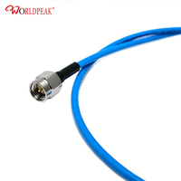Adaptateur SMA mâle vers SMP femelle pour câble coaxial semi-rigide SS405, interface micro-coaxiale pour dispositif de test micro-ondes