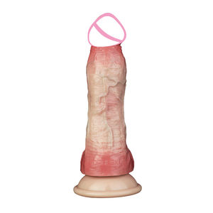 Consoladores realistas que se sienten <span class=keywords><strong>como</strong></span> la piel, pene sexual de silicona grande, ventosa vaginal, juguete sexual para estimulación del punto G, orgasmo - Product Image 4