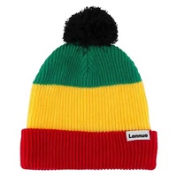 Gorro de Punto Rasta Unisex para Adultos, Elegante, en Oferta, Colorido, con Bordado 3D, Impresión Digital, para Viajes, Playa y Negocios