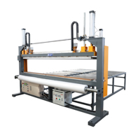 Machine à matelas semi-automatique haute vitesse Stenburg XMP-2200, table rotative contrôlée par PLC, entraînement hydraulique, facile à utiliser, en plastique