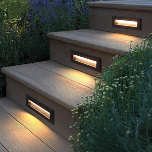 Lumière d'escalier LED encastrée pour extérieur et intérieur, étanche IP65, pour villa, parc, hôtel, escalier latéral, lumière murale LED pour escalier sportif - Product Image 6