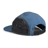 Casquette légère unisexe en maille de nylon à 5 panneaux pour le soleil, le camping, la randonnée, la pêche, les voyages, avec fermeture à sangle réglable et respirante