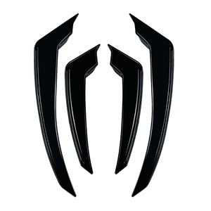 Alfa Romeo Stelvio Front Bumper Air Vent Grille Cover Carbon Fiber Texture Adhesive Body Stickers 2017+ - Product Image 5