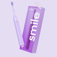 Brosse à dents électrique sonique intelligente, 5 modes, blanchiment, soin des gencives, poils souples, étanche IPX7, kit d'hygiène dentaire pour adultes avec étui