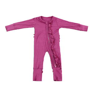 LT-565-YXL双向拉链可遮盖连身裤-0-24个月-竹制粘胶纤维-男孩和女孩用柔软面料 - Product Image 2