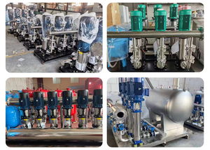 Pompe centrifuge haute performance en acier inoxydable pour alimentation chimique 380V/220V Moteur IP55 Conception multi-étages Personnalisable OEM - Product Image 6