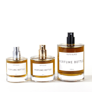 Chai nước hoa thủy tinh cao cấp 50ml hình trụ, chai nước hoa thủy tinh rỗng 30ml có nắp phủ nhung - Product Image 6