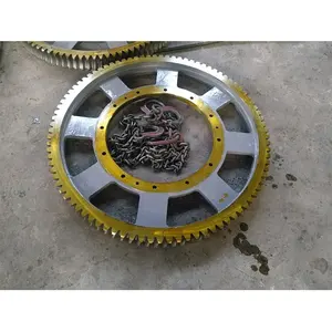 China Manufacturer Supply High Precision Large Gearbox Transmission Cast Iron Worm Gear Customized As Picture