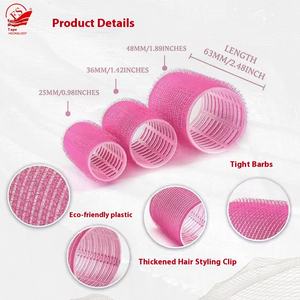 คลิปพลาสติกสีลูกกวาดมีในสต็อกตัวหนีบจัดแต่งทรง<span class=keywords><strong>ผม</strong></span>แบบลอน<span class=keywords><strong>ขนาด</strong></span>ใหญ่ได้ง่ายด้วยผมม้ากลวงและสแนปรากนุ่มอุณหภูมิเย็น - Product Image 1