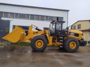 Chargeuse sur pneus articulée 4x4 de 7 tonnes SEM676F avec attache rapide et liaison en <span class=keywords><strong>Z</strong></span> - Product Image 5