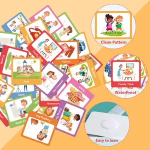 Özel ev okul programı günlük rutin görsel zaman çizelgeleri çocuklar Chore grafik takvim çocuk günlük kartları planlama yardımcı olur