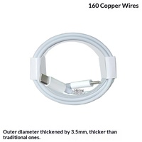 Kabel Data Kompatibel 15-17 Tipe-C Kabel Pengisian Daya PD Pengisian Cepat Termoplastik Elastomer Model 011 untuk Ponsel Laptop Tablet