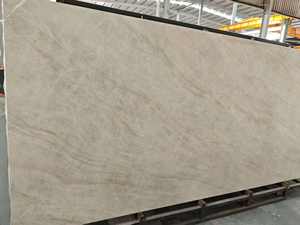 Gesinterd steen 1600*3200*12mm Mat Taj Mahal Steen Lage Waterabsorptie Technisch Aanrechtblad met Gehoned Tafelblad - Product Image 2