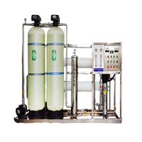1000L RO Pure Water Plant Clear Machines de traitement de l'eau potable avec une configuration élevée
