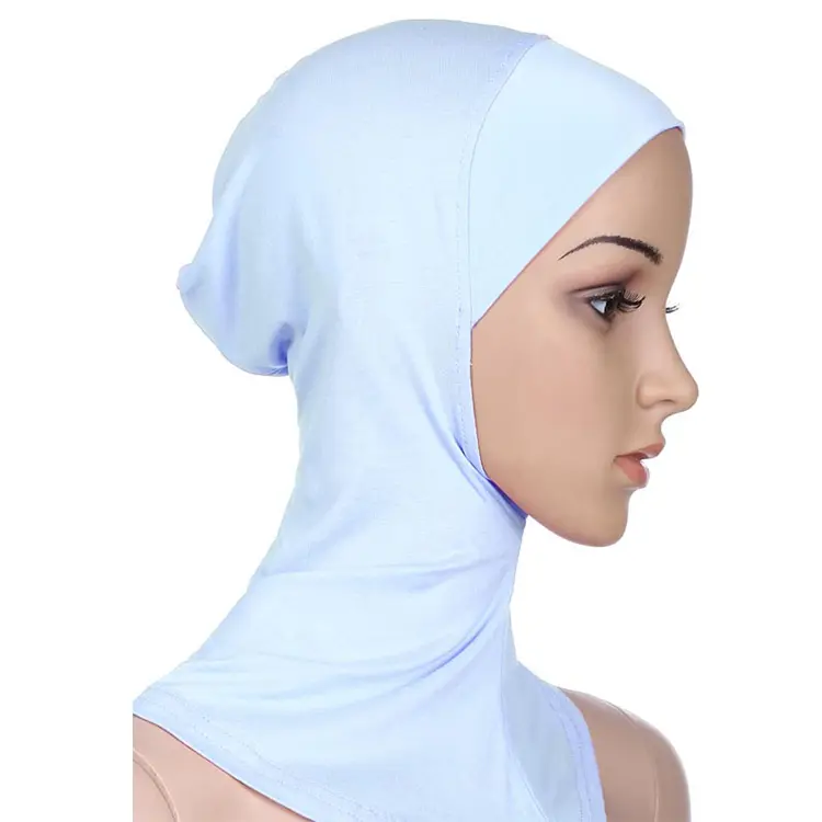 Chapéu hijab novo design, venda quente, boa qualidade, sólido, interior, faixa de cabeço, modal, esconder o cabelo, boné ninja