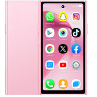 Mini Dispositivo Android de 4 Pulgadas, LTE, CPU de Cuatro Núcleos, Doble SIM, para Estudiantes y Niños, Android 12, 4G, Multilingüe, Francés/Alemán, Rápido