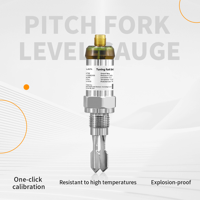 JVLER Exclusive New Model M12 Stainless Steel Vibrating Tuning Fork Level Switch