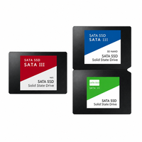 Disque SSD interne SATA III 2,5 pouces haute vitesse 520 Mo/s en lecture, 128 Go, 256 Go, 512 Go, 1 To pour ordinateur de bureau et portable