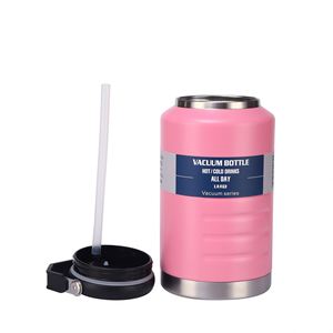 Hot Sale Custom 2L 2000Ml Outdoor Sports Stainless Steel Vacuum Insulated Water <b>Bottle</b> Flask Ice Bucket With Handle - Product Image 2