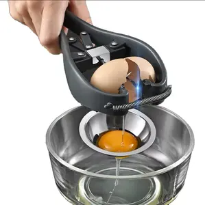 2024 nouveau style batteur à oeufs rapide portable ouvre-coquille d'oeuf 304 outils de gadget de cuisine en acier inoxydable pour la cuisine