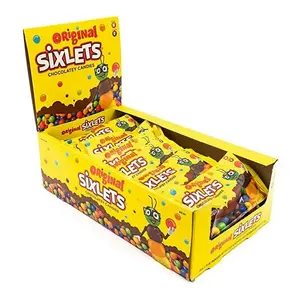 Custom Teller Pdq Papier Display Doos Scheuren Snacks Candybar Retail Display Dozen Voor Winkel Producten Kartonnen Teller