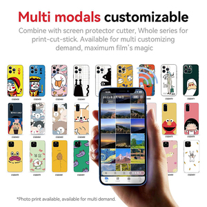 <span class=keywords><strong>Imprimante</strong></span> MRYES Mini 3D pour films de protection arrière de téléphone, autocollants <span class=keywords><strong>photo</strong></span> DIY pour films de protection arrière de téléphone, impression couleur - Product Image 3