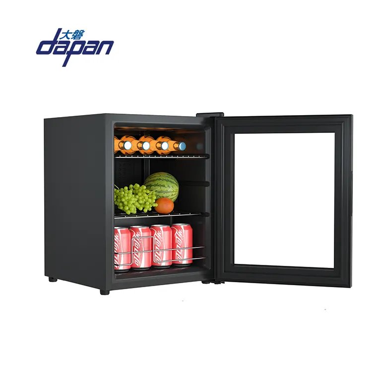 35l front and back door beer refrigerated commercial display freezer coffee table refrigerator