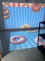 Parc d'attractions professionnel pour enfants projecteur interactif écran tactile système de jeu boule de Projection jeu mural dispositif jeu différent