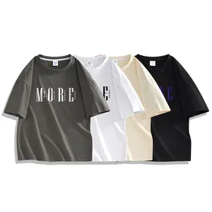 ANSZKTN Nice Price ANSZKTN Oversize Loose Short Sleeve ANSZKTNize Labels And Tags Drop Shoulder Blank Oversize-T Shirt