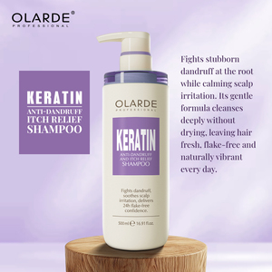 Set Profesional <span class=keywords><strong>para</strong></span> el Cuidado del <span class=keywords><strong>Cabello</strong></span> <span class=keywords><strong>con</strong></span> Queratina, Reparación Profunda, Calma el Cuero Cabelludo, Anticaspa, Antipicazón, Champú y Acondicionador <span class=keywords><strong>para</strong></span> <span class=keywords><strong>Cabello</strong></span> Dañado - Product Image 2