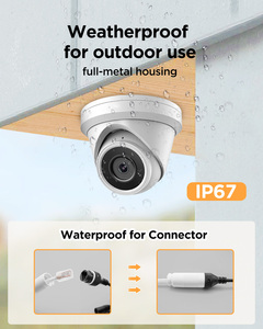 16 kênh an ninh Hệ thống <span class=keywords><strong>camera</strong></span> 16pcs 5MP <span class=keywords><strong>IP</strong></span> Dome PoE máy ảnh ngoài trời, ai phát hiện con người 16CH NVR 4TB HDD cho 24-7 ghi âm - Product Image 3