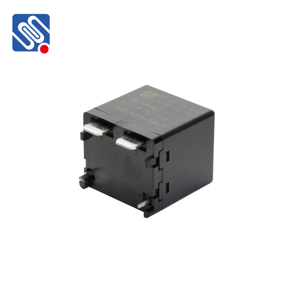 Meishuo ME101 90A 12VDC 320VAC 4-Pin Power Relay High Power Electronic Relay for Wholesale
