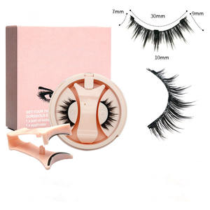 HQ Mixed Proc Discount Factory Price 3d Natural Quantum <b>Magnetic</b> False <b>Eyelash</b> Wholesale False Magnet Fiber Lashes - Product Image 3