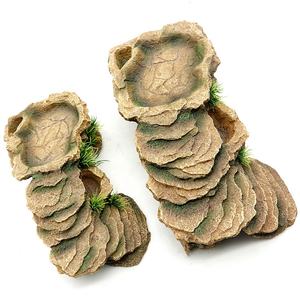 Résine simulation pierre <span class=keywords><strong>tortue</strong></span> terrasse aquarium fournitures aquarium résine artisanat aménagement paysager décoration escalade abri pour animaux de compagnie - Product Image 3