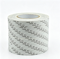 Ruban adhésif acrylique double face 511 ultra-fin 0,12 mm sans résidu, résistant à la chaleur, haute adhérence, facile à déchirer, prédécoupé pour loisirs créatifs et cadeaux