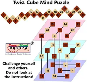 Großhandel Holz Twist Snake Cube IQ Brain Teaser Cube Puzzle Spielzeug