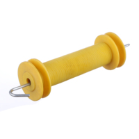 Poignée de porte de 3.5mm, crochet de vache, Ranch, jardin, agriculture, accessoires de clôture électrique, extrémité à maillons scellés, poignée de porte isolée en plastique