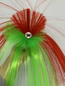 Señuelo de arrastre con cabeza de cobre de 11 pulgadas, con pelo de nailon para juego, señuelo de pesca islander, aparejos de pesca - Product Image 3