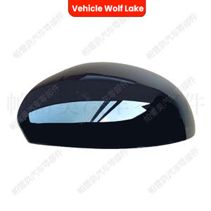 Boîtier de rétroviseur Vehicle Wolf Lake, peinture noire, pour Volkswagen Tiguan 2008-2012, ABS, côté gauche et droit - Product Image 5