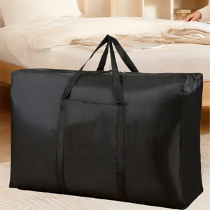 Sac de rangement portable en tissu Oxford moderne grande capacité, <span class=keywords><strong>housse</strong></span> anti-poussière tissée pour vêtements et déménagement - Product Image 5