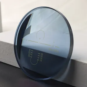 1.56 Blauw Gesneden Fotochromische Freeform Progressieve Pgx Spin Coating Brillen Grijs Groen Bruin Optische Lenzen Met Harsmateriaal